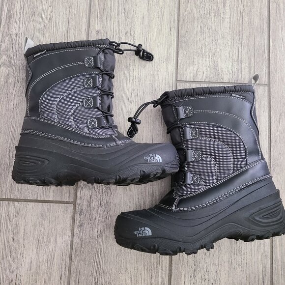Winter Snow Boots The North Face Youth size 3 Waterproof Thermalfelt Insulation - Picture 7 of 12